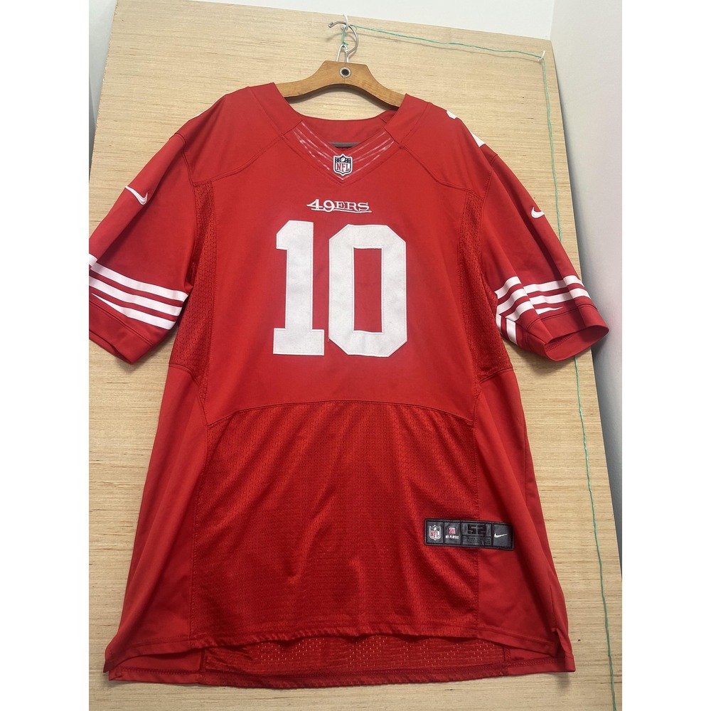San Francisco 49ers Jersey Mens XL Red NFL Football Garoppolo 10 Nike On‎ Field